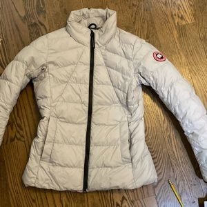 Canada goose jacket (light grey)